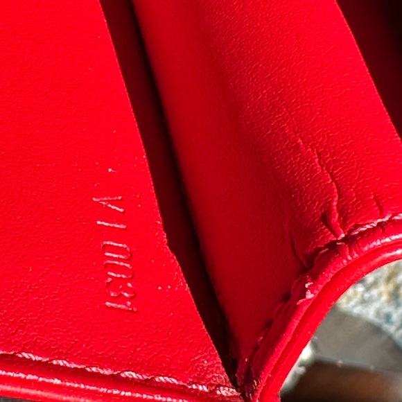 LOUIS VUITTON Monogram Vernis Spring Street Hand Bag Red - Picture 13 of 13